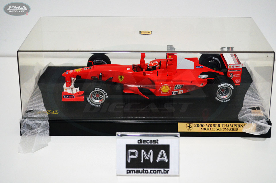 MICHAEL SCHUMACHER 2000 FERRARI F1-2000 1:18